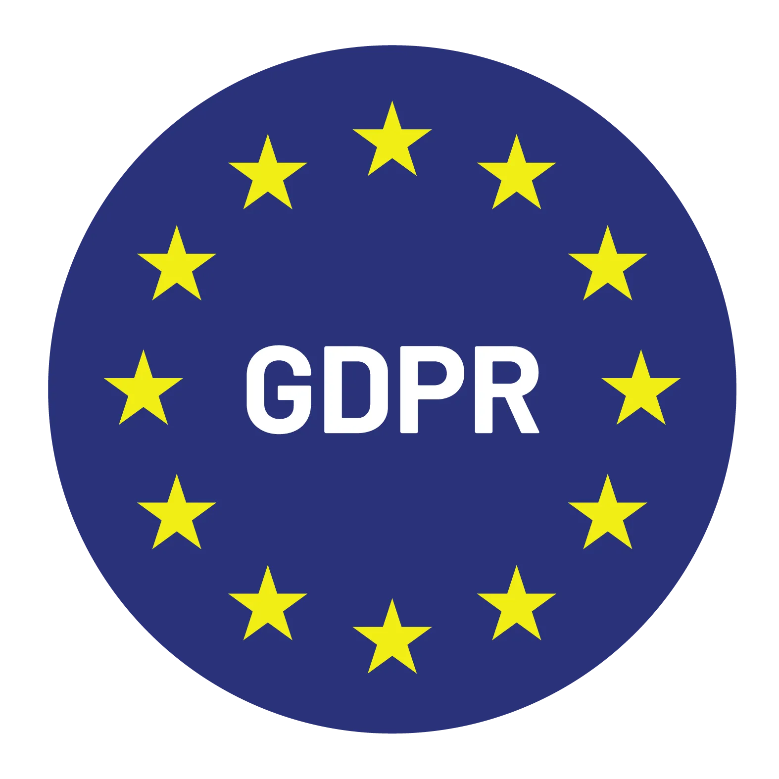 GDPR compliant certification badge